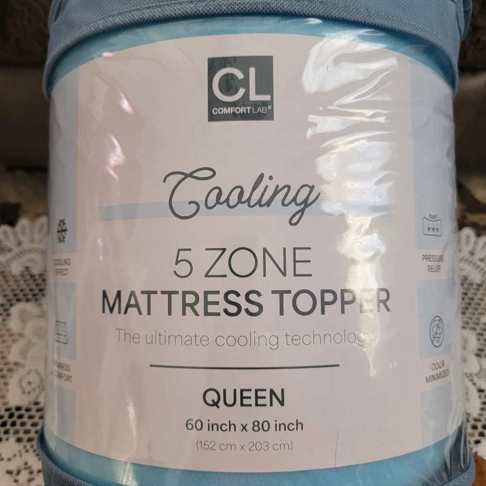 Cooling Mattress Topper 5 Zone